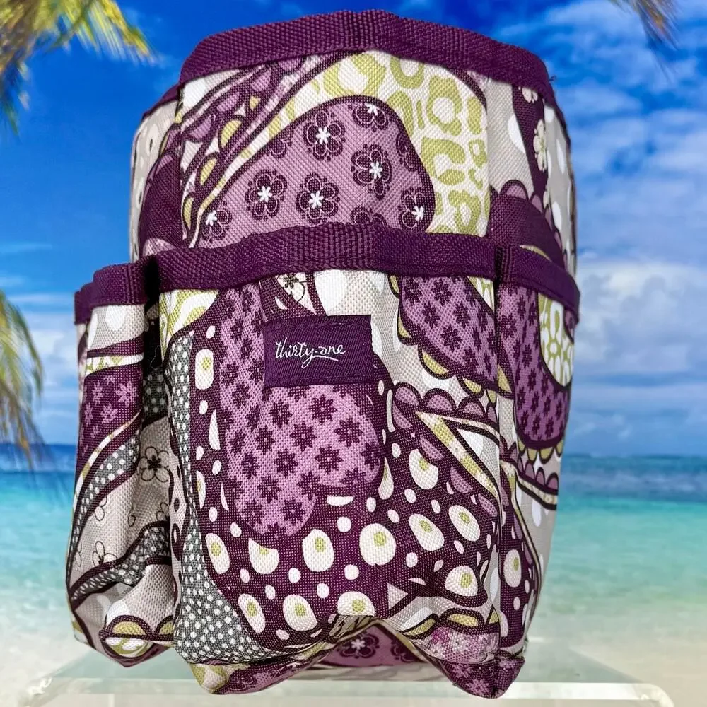 Thirty-One Mini Organizer - Patchwork Paisley